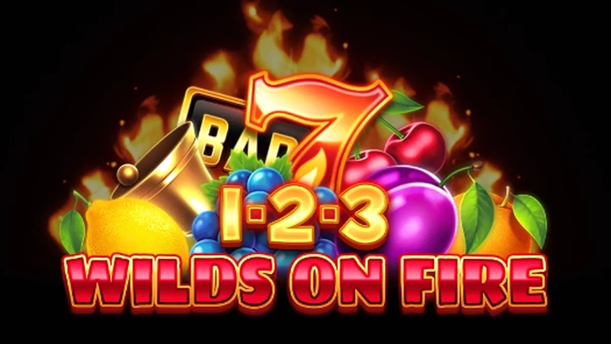 1-2-3 Wilds on Fire স্লট গেমের একটি উজ্জ্বল এবং রঙিন দৃশ্য